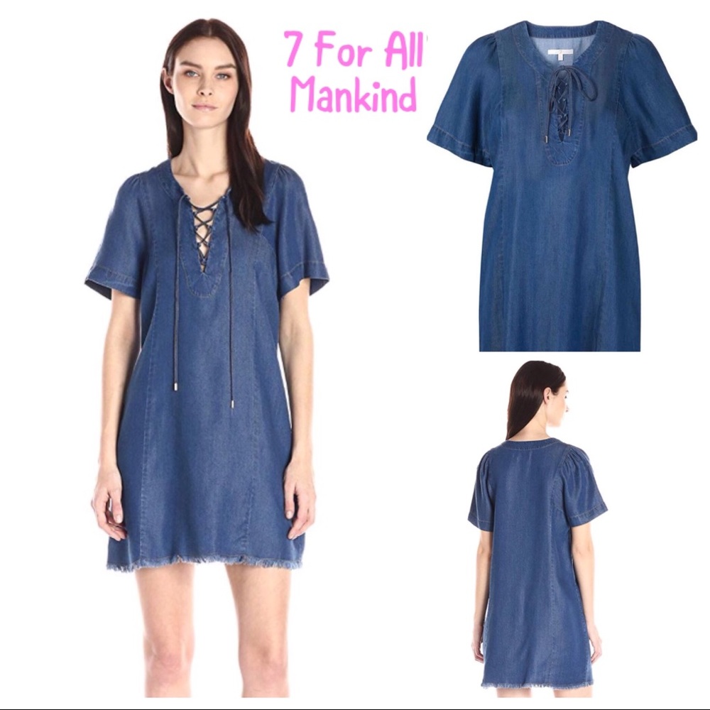 7 For All Mankind Denim Dress
